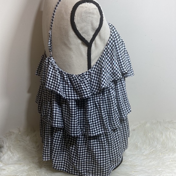 The native one ruffle gingham top large - Picture 3 of 6